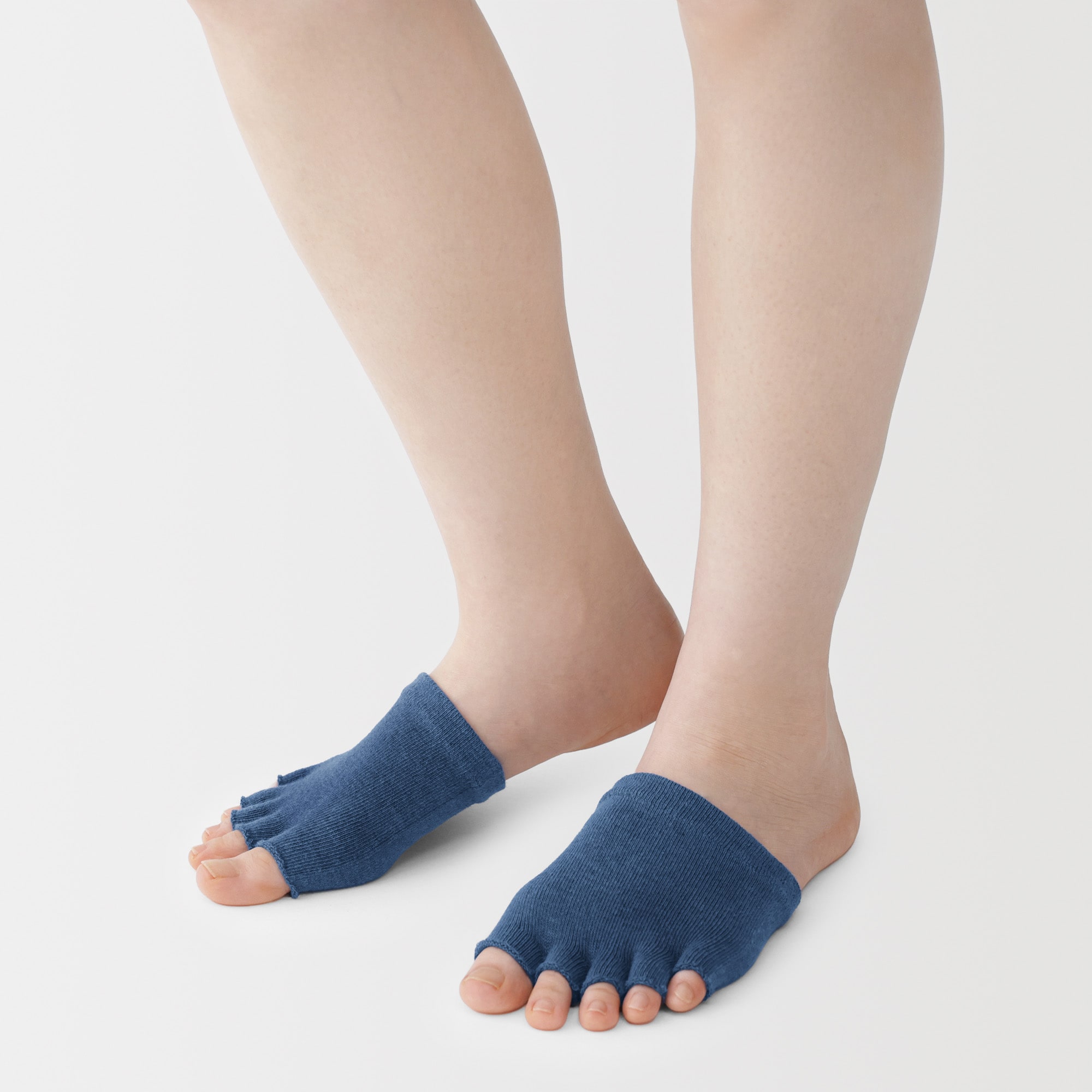 さらっと綿　５本指　パーツソックス
