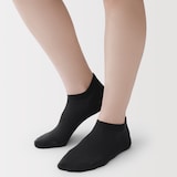 婦人　足なり直角　さらっと綿　スニーカーイン