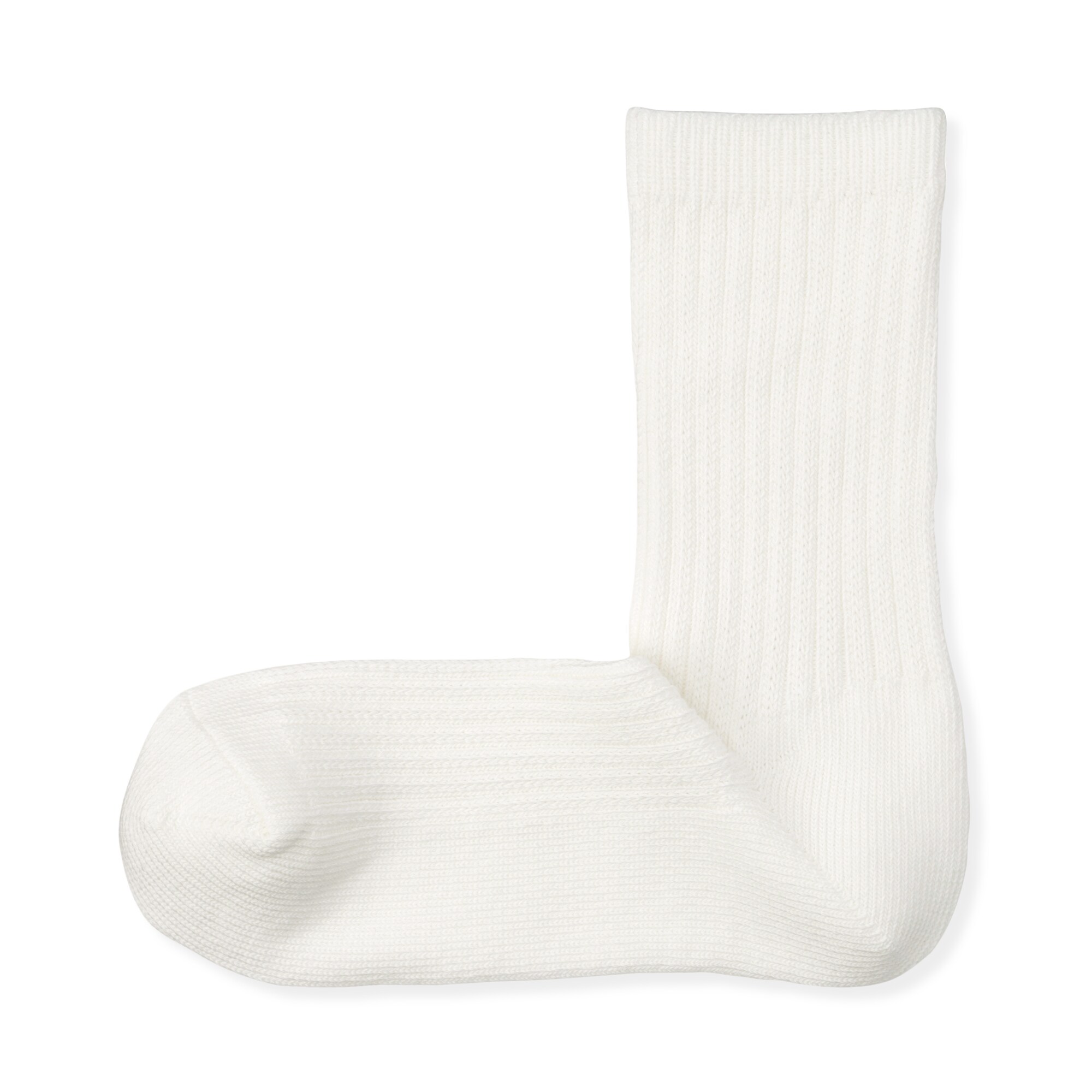 婦人　足なり直角　履き口やわらか　ざっくり透かし編み靴下