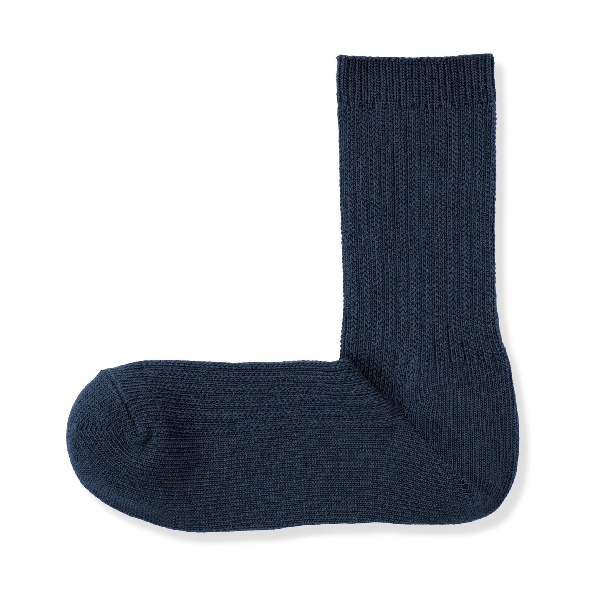 婦人　足なり直角　履き口やわらか　ざっくり透かし編み靴下