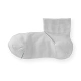 婦人　足なり直角　さらっと綿　ショート丈靴下