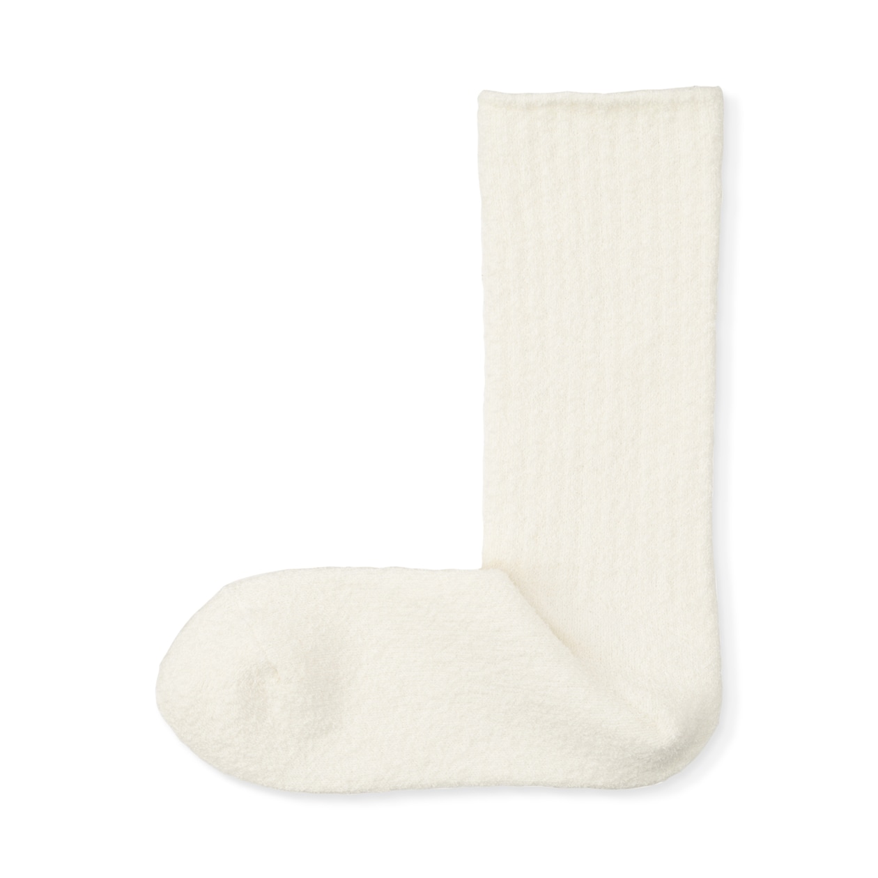 婦人　足なり直角　履き口やわらか　タオル靴下