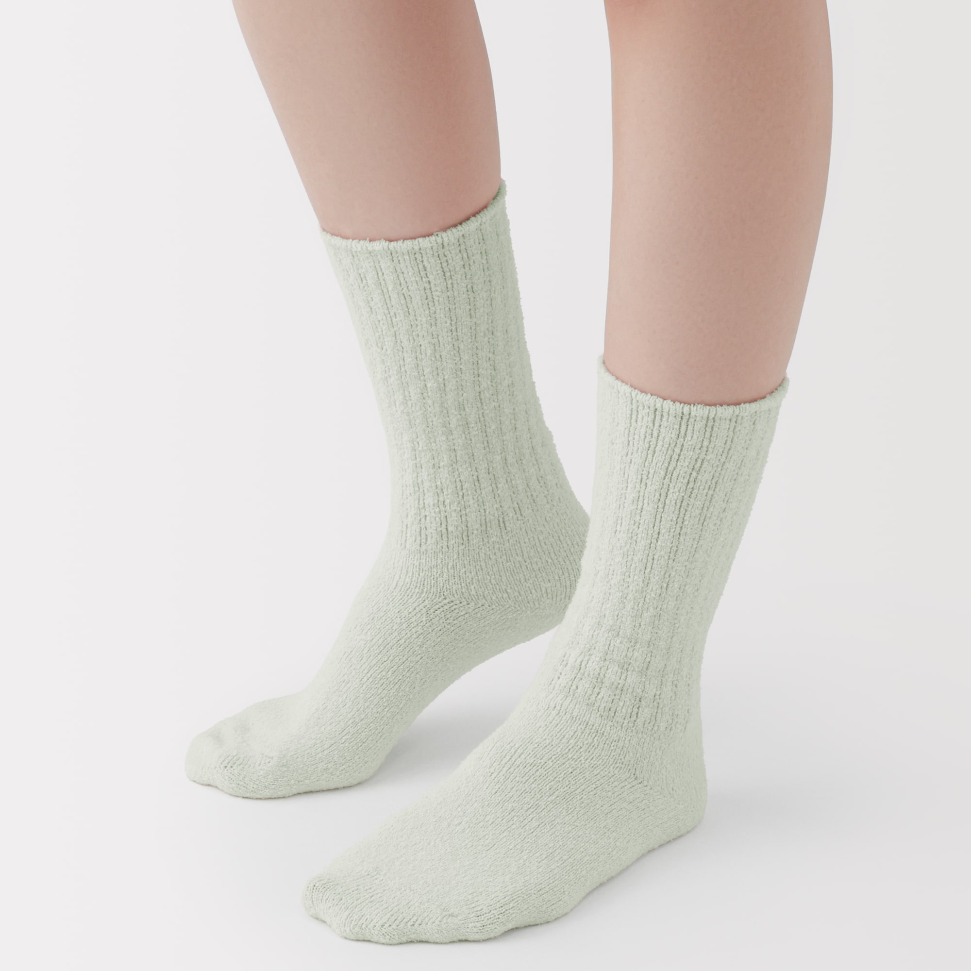 婦人　足なり直角　履き口やわらか　タオル靴下