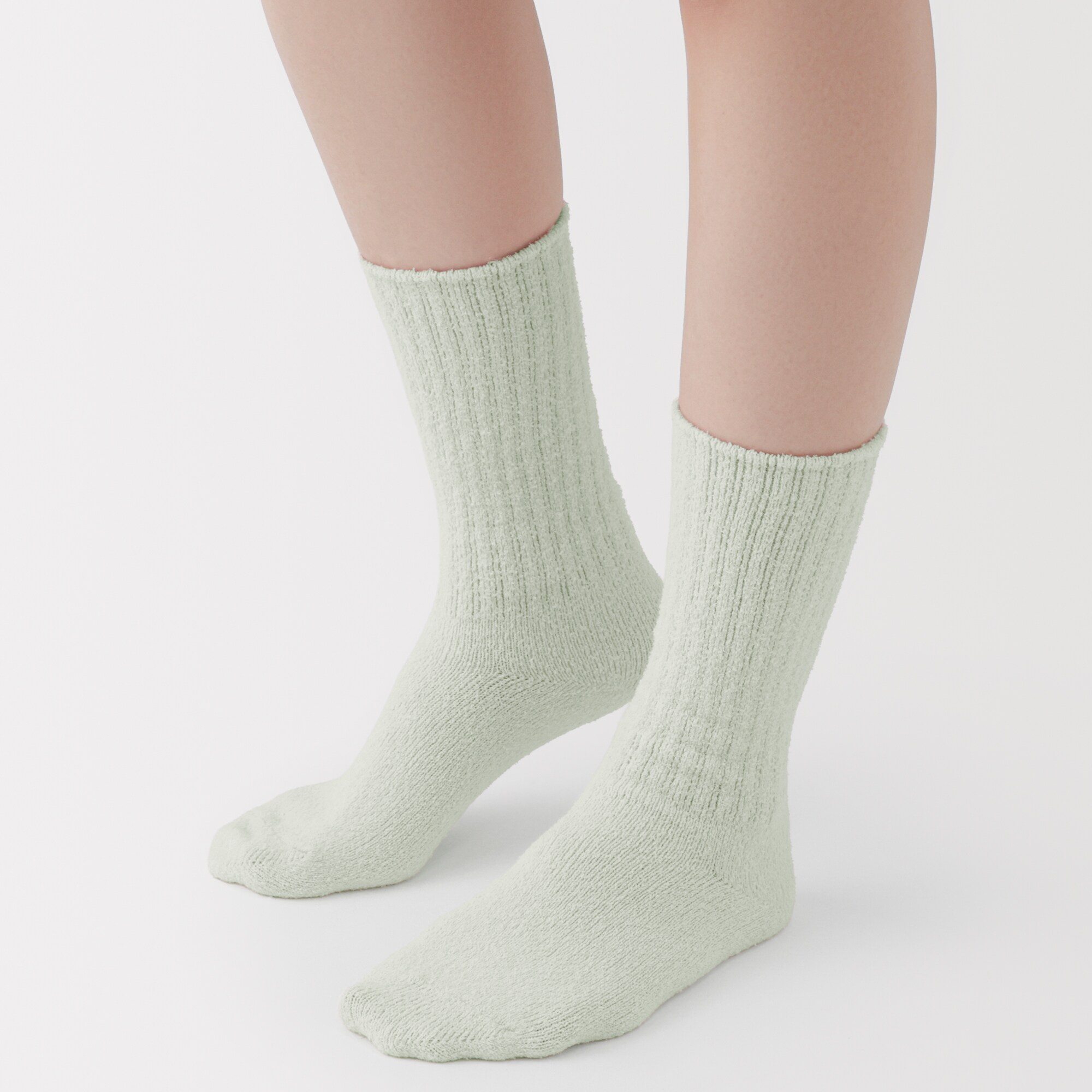 婦人　足なり直角　履き口やわらか　タオル靴下