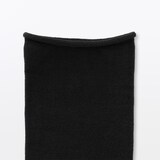 婦人　足なり直角　履き口やわらか　なめらか薄手　トップロール靴下