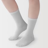 婦人　足なり直角　さらっと綿靴下