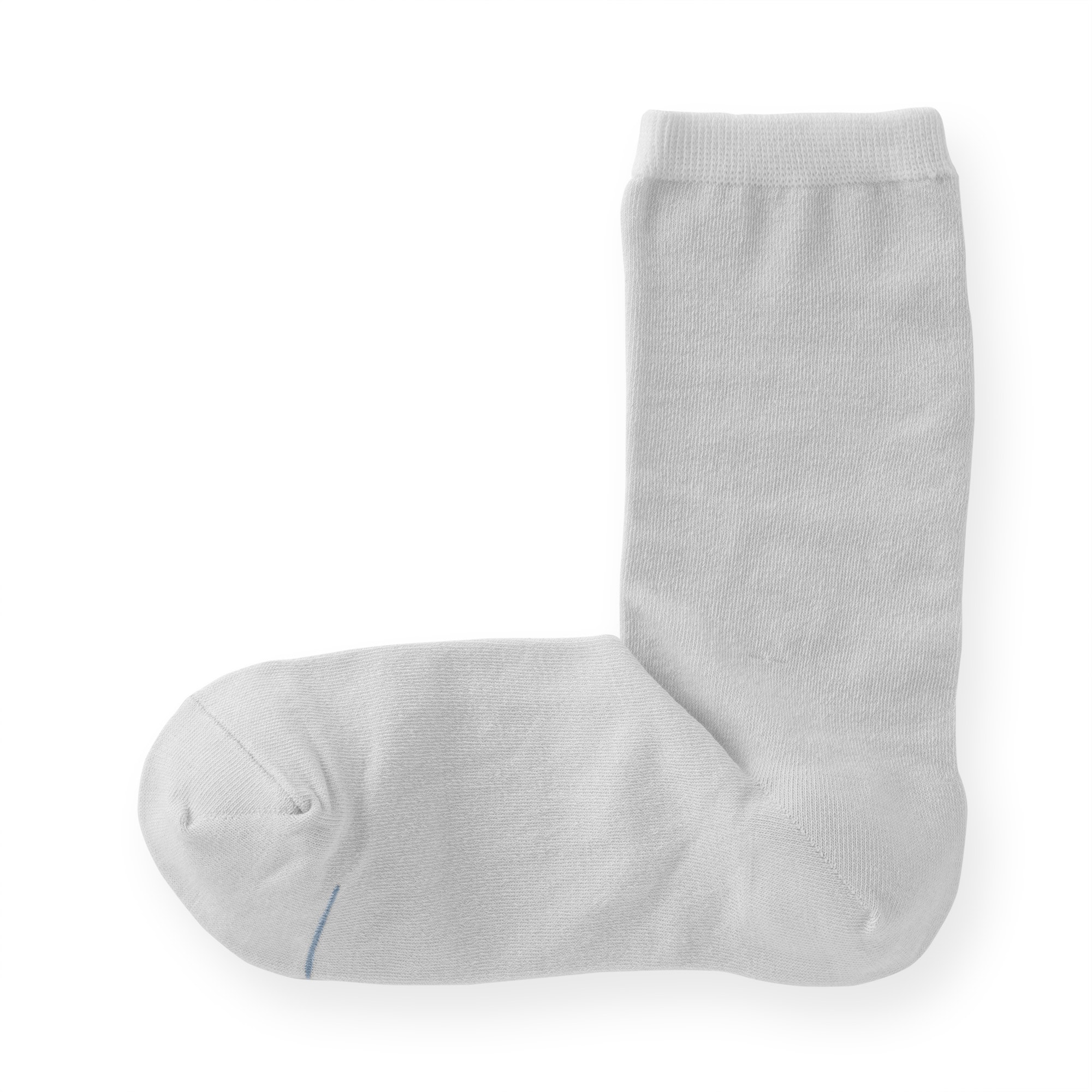 婦人　足なり直角　さらっと綿靴下