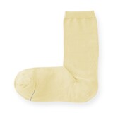 婦人　足なり直角　さらっと綿靴下