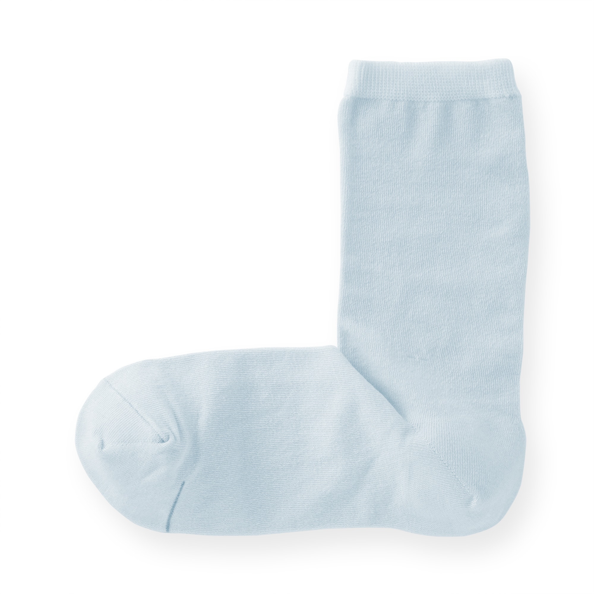 婦人　足なり直角　さらっと綿靴下