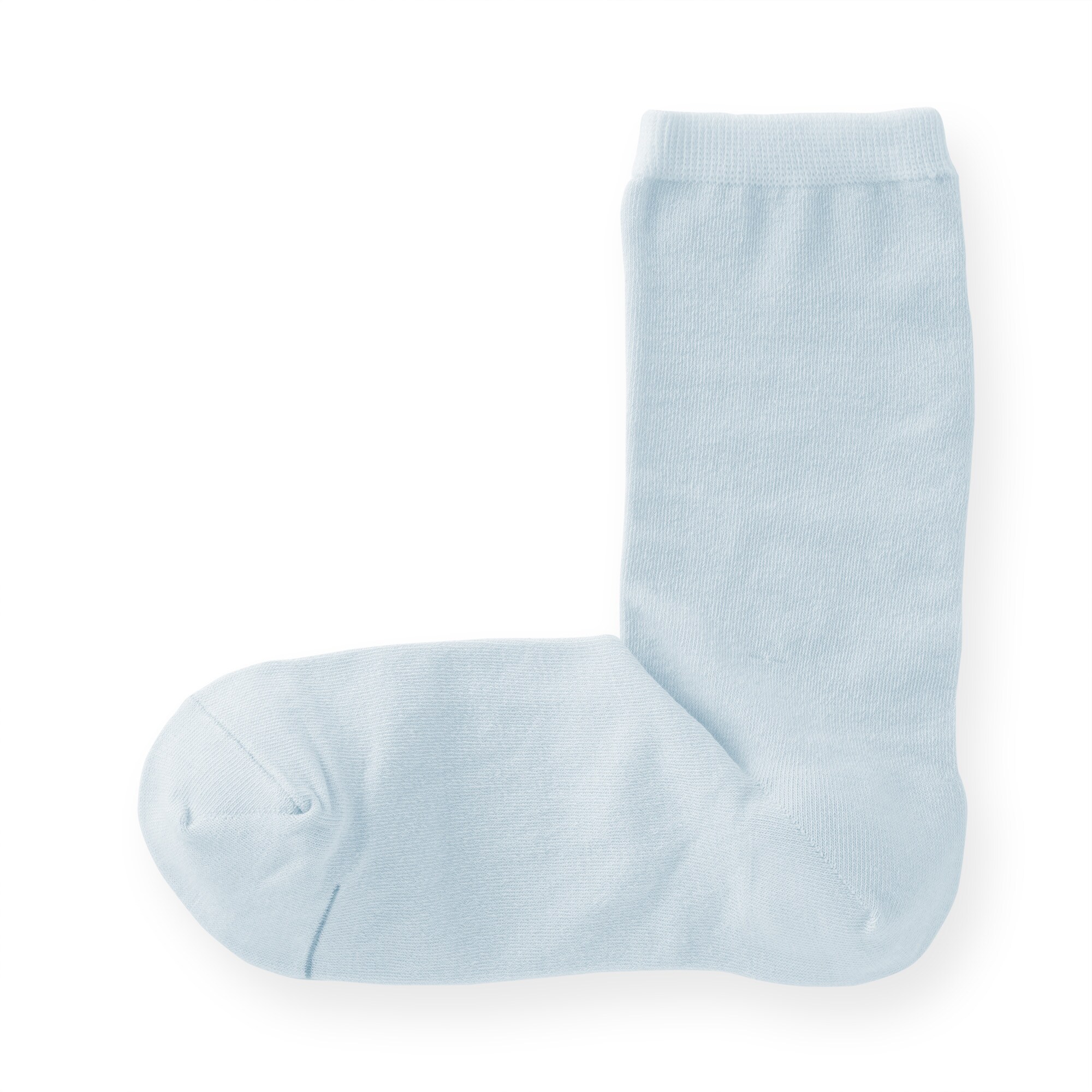 婦人　足なり直角　さらっと綿靴下