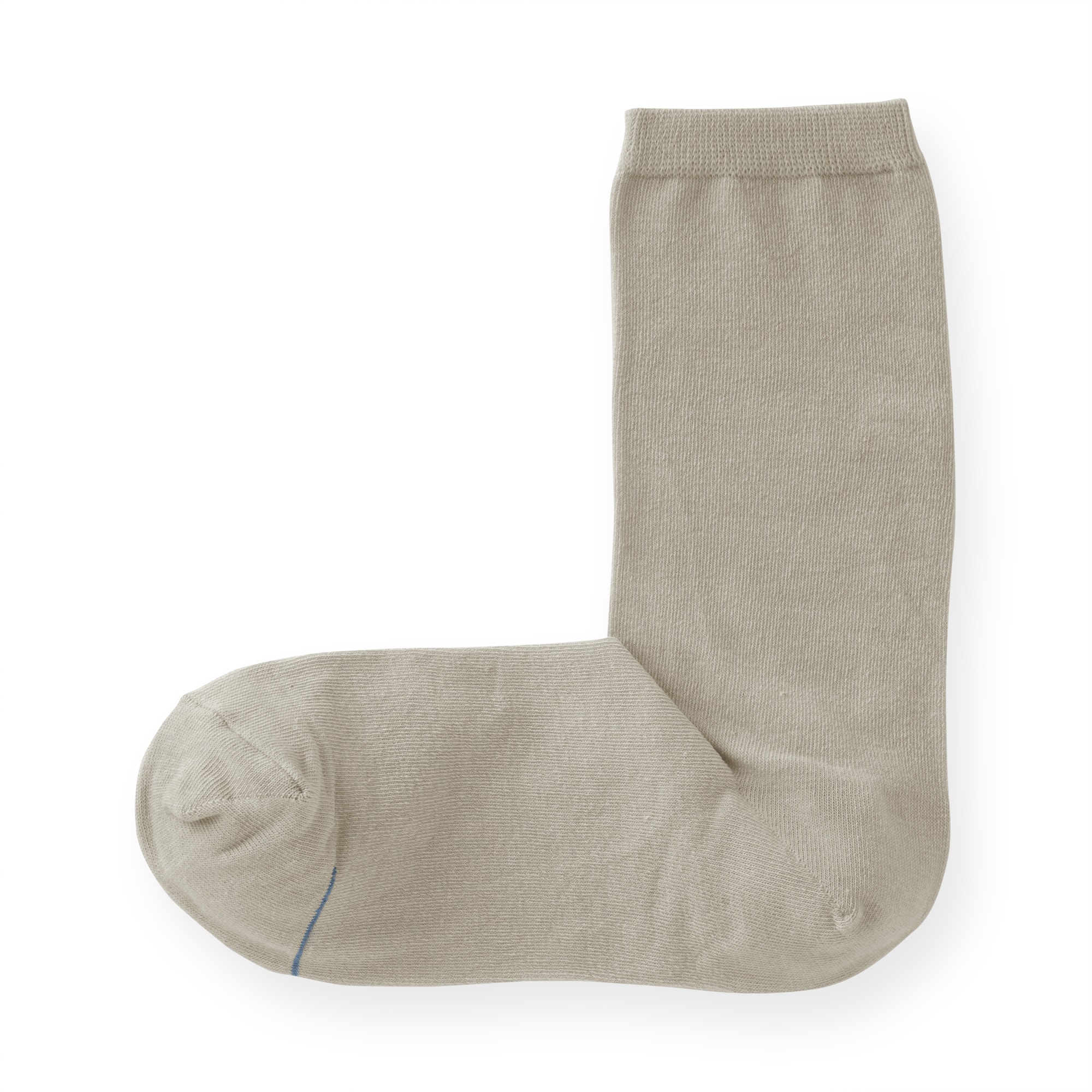 婦人　足なり直角　さらっと綿靴下