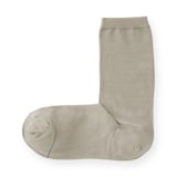 婦人　足なり直角　さらっと綿靴下
