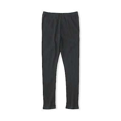 キッズ　ストレッチリブ編み　レギンス（十分丈）