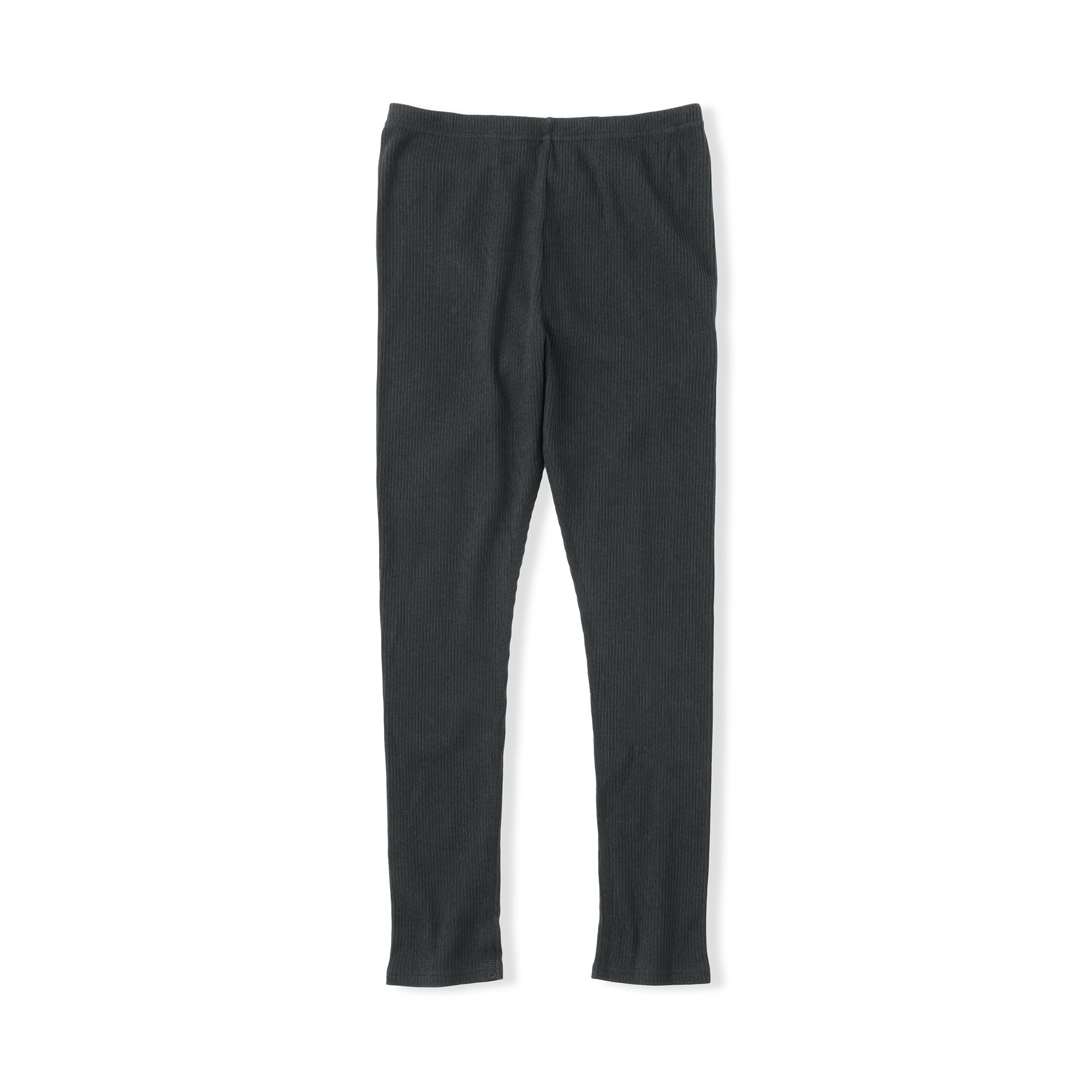 キッズ　ストレッチリブ編み　レギンス（十分丈）