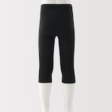 キッズ　ストレッチ天竺編み　レギンス（七分丈）