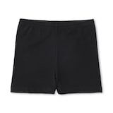 キッズ　ストレッチ天竺編み　スカートの下に履く　オーバーパンツ（一分丈レギンス）