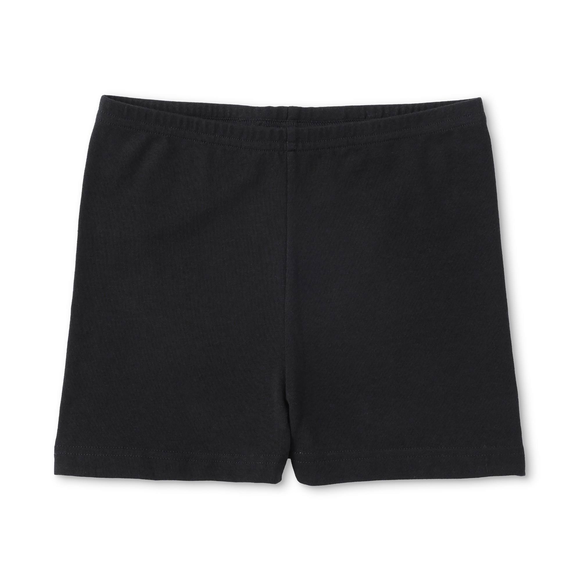 キッズ　ストレッチ天竺編み　スカートの下に履く　オーバーパンツ（一分丈レギンス）