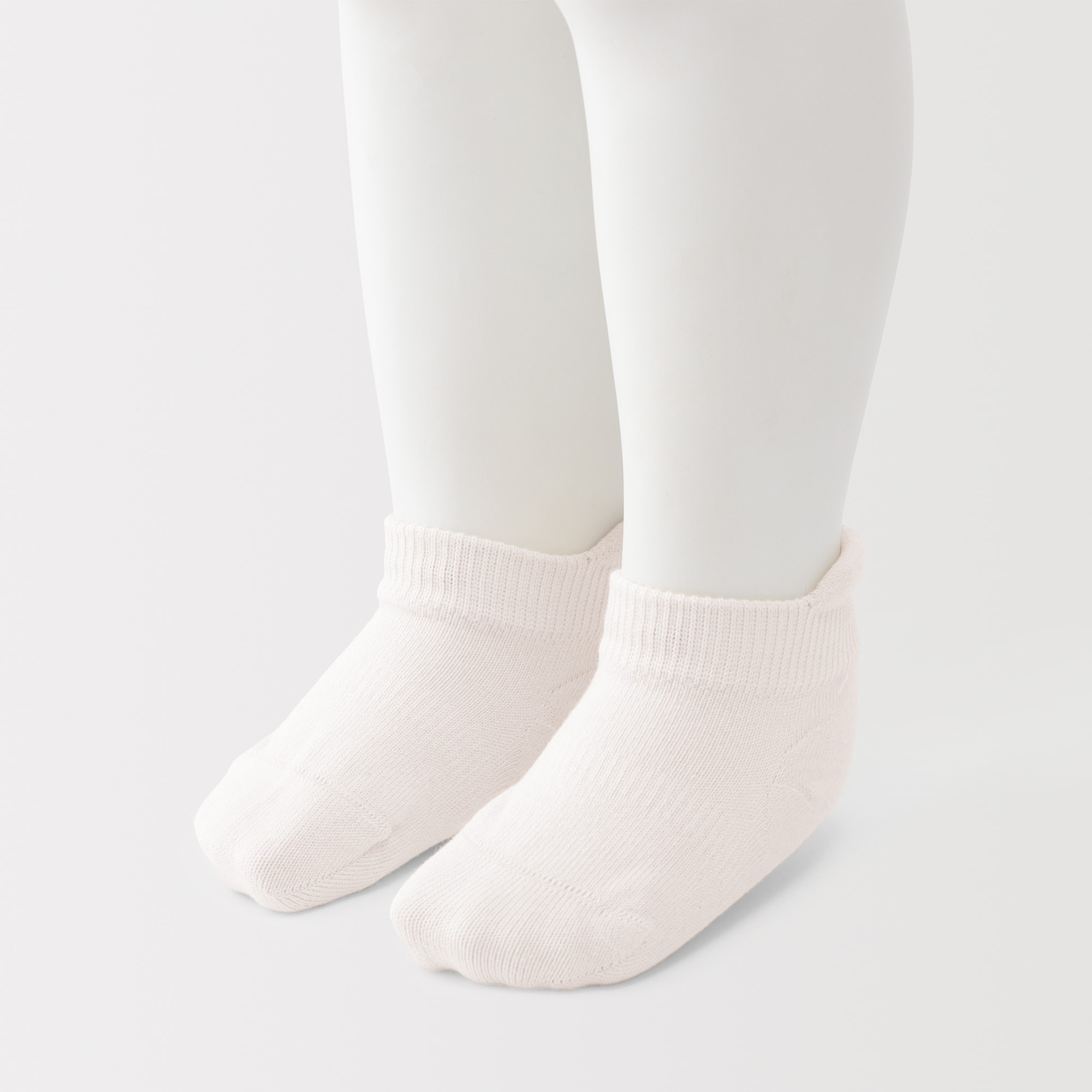 ベビー　足なり直角　スニーカーイン（３足組）