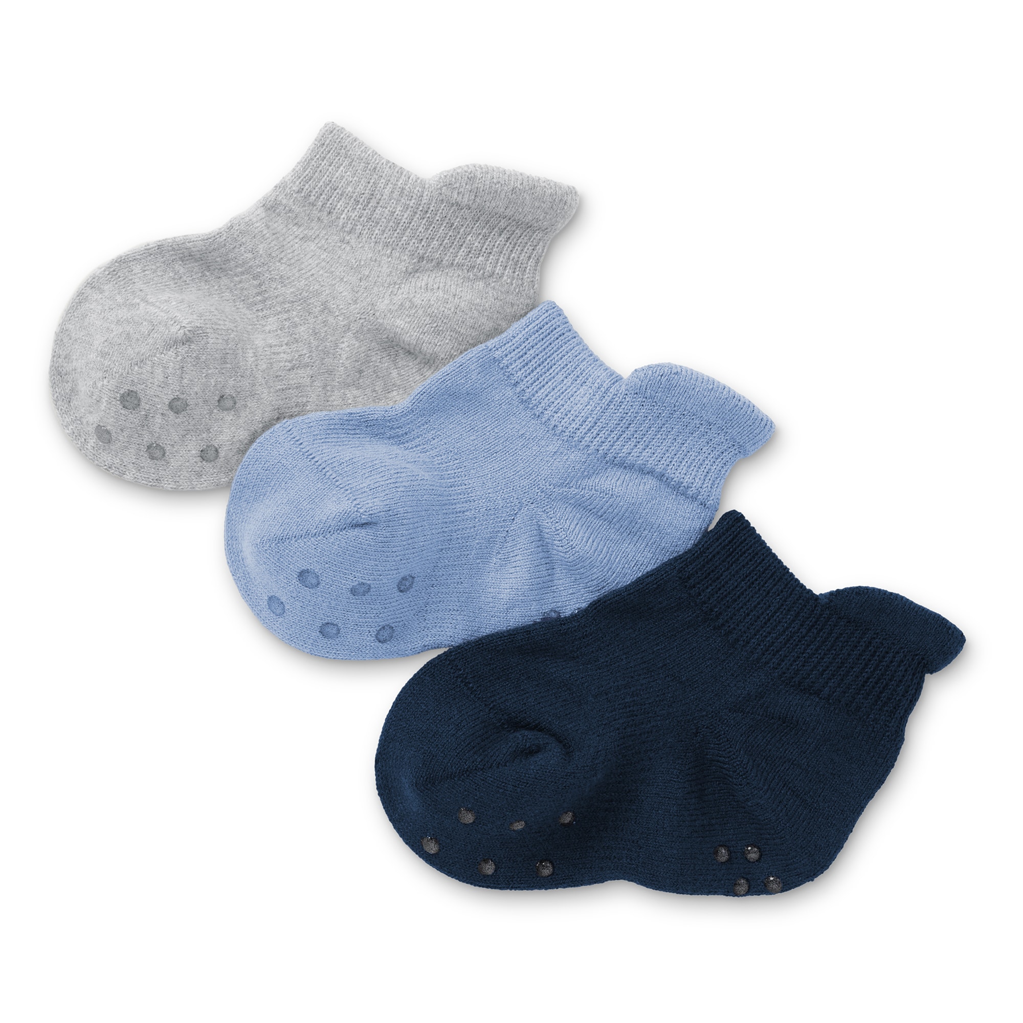 ベビー　足なり直角　スニーカーイン（３足組）