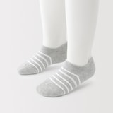 キッズ　足なり直角　スニーカーイン（柄・３足組）