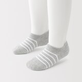 キッズ　足なり直角　スニーカーイン（柄・３足組）