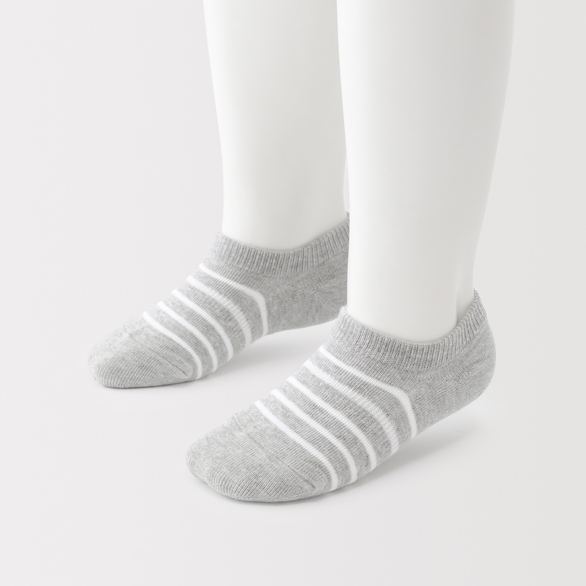 キッズ　足なり直角　スニーカーイン（柄・３足組）