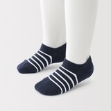 キッズ　足なり直角　スニーカーイン（柄・３足組）