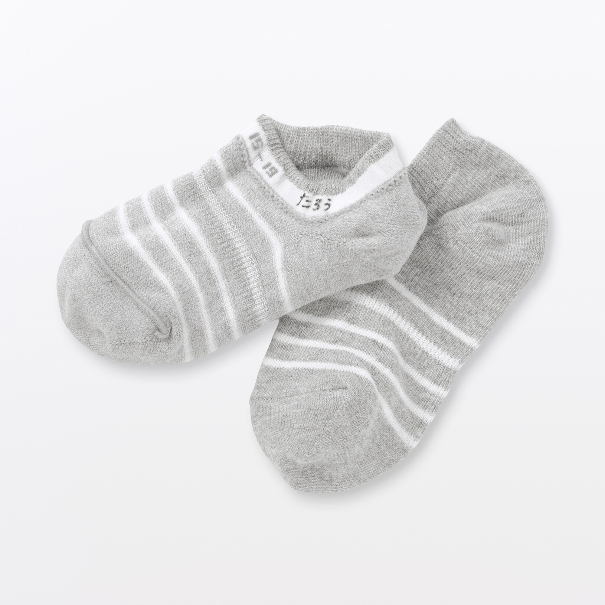 キッズ　足なり直角　スニーカーイン（柄・３足組）