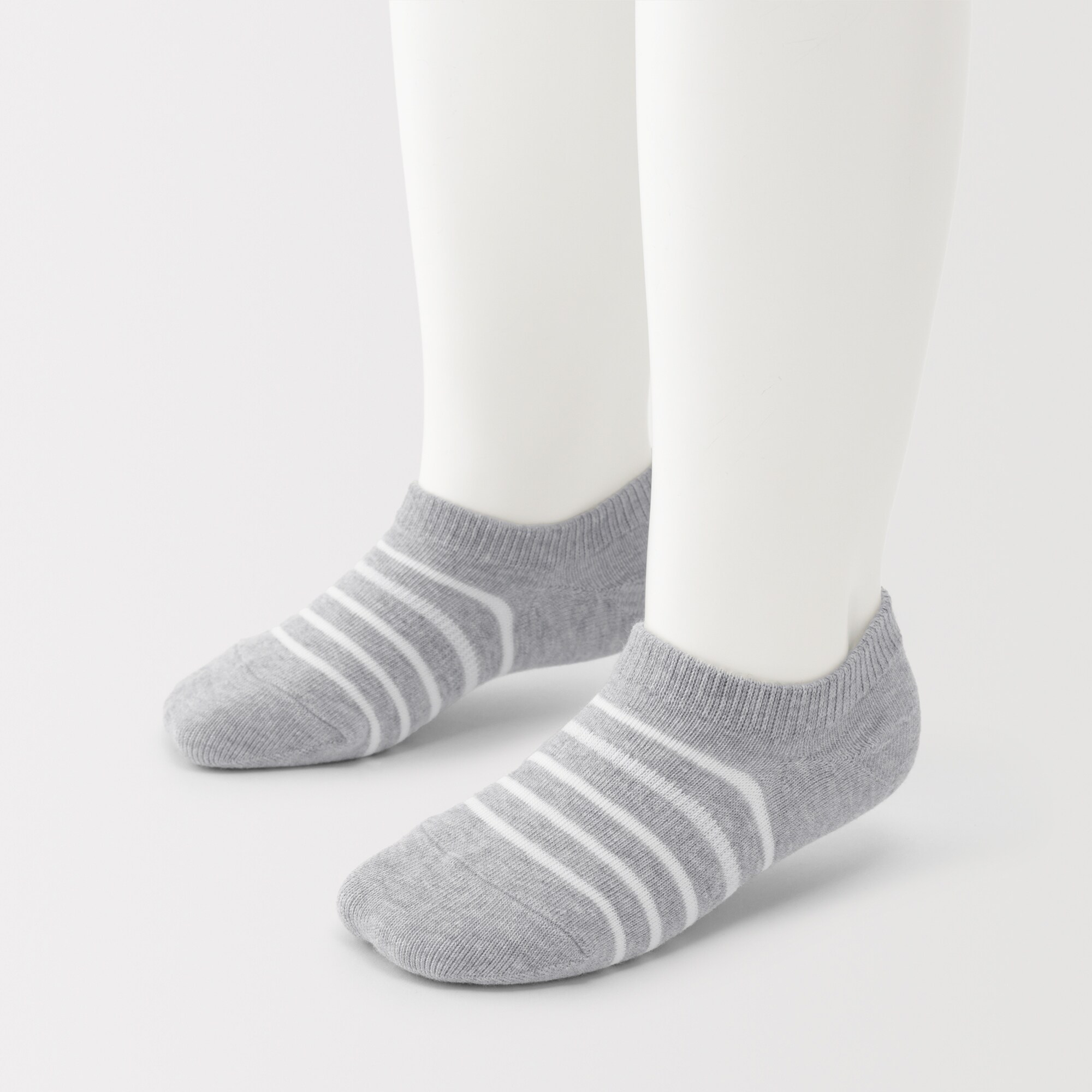 キッズ　足なり直角　スニーカーイン（柄・３足組）