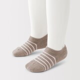 キッズ　足なり直角　スニーカーイン（柄・３足組）