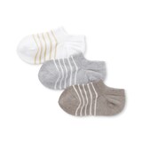 キッズ　足なり直角　スニーカーイン（柄・３足組）