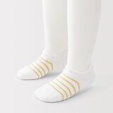 キッズ　足なり直角　スニーカーイン（柄・３足組）