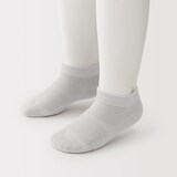 キッズ　足なり直角　さらっと綿　スニーカーイン（３足組）