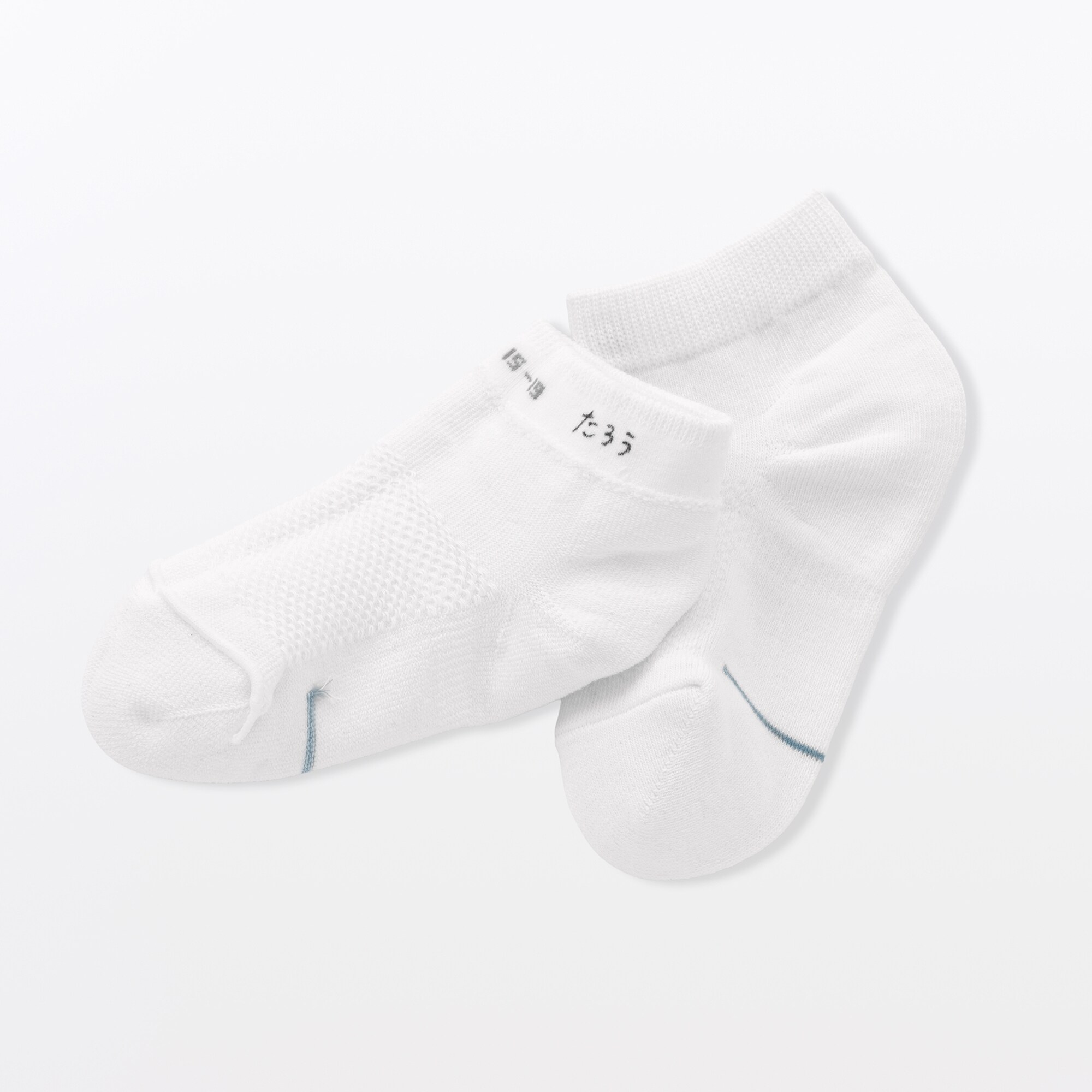 キッズ　足なり直角　さらっと綿　スニーカーイン（３足組）