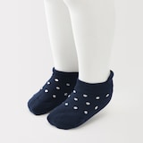 ベビー　足なり直角　スニーカーイン（柄・３足組）