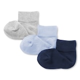 キッズ　足なり直角　ショート丈靴下（３足組）