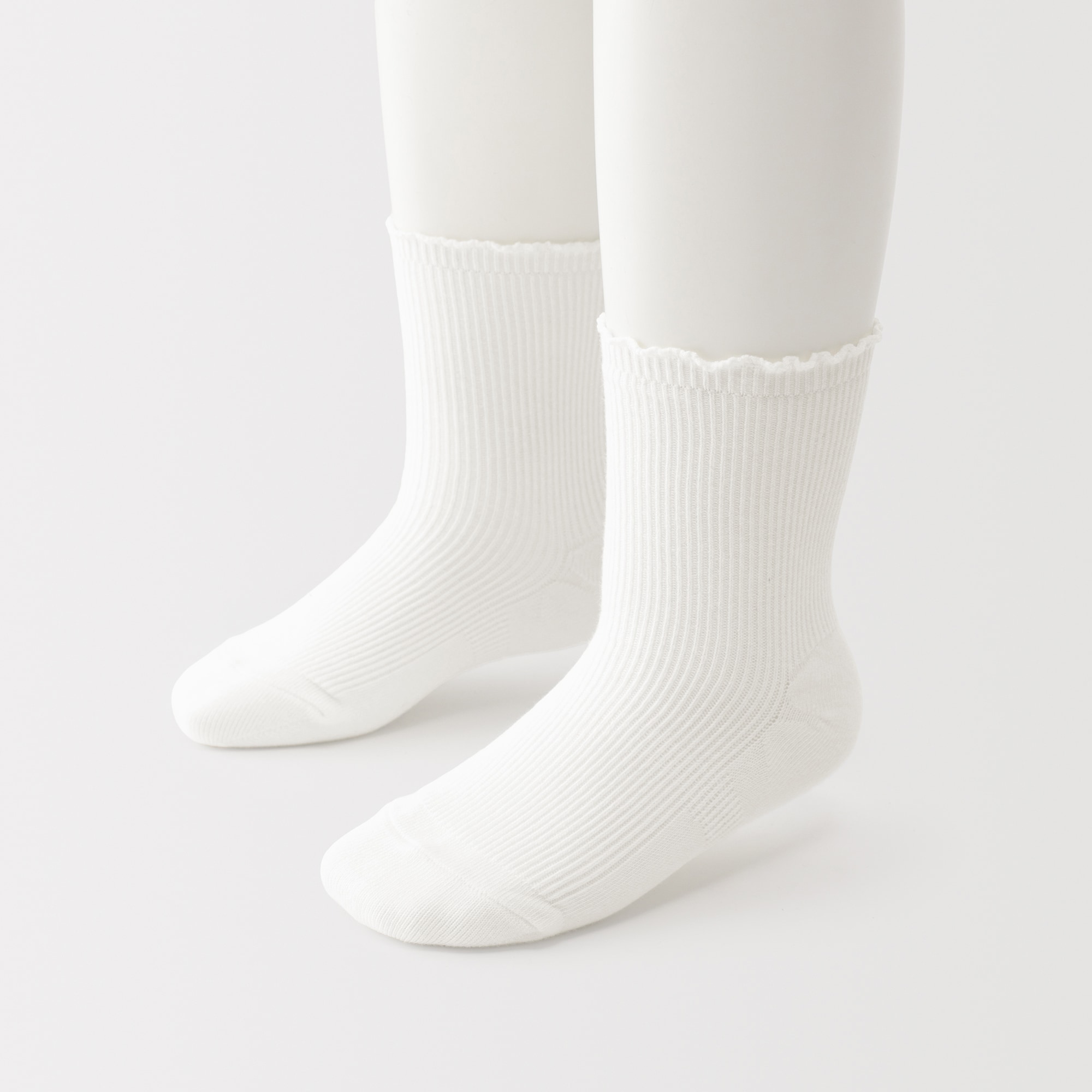 キッズ　足なり直角　メロウ靴下（３足組）