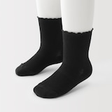 キッズ　足なり直角　メロウ靴下（３足組）
