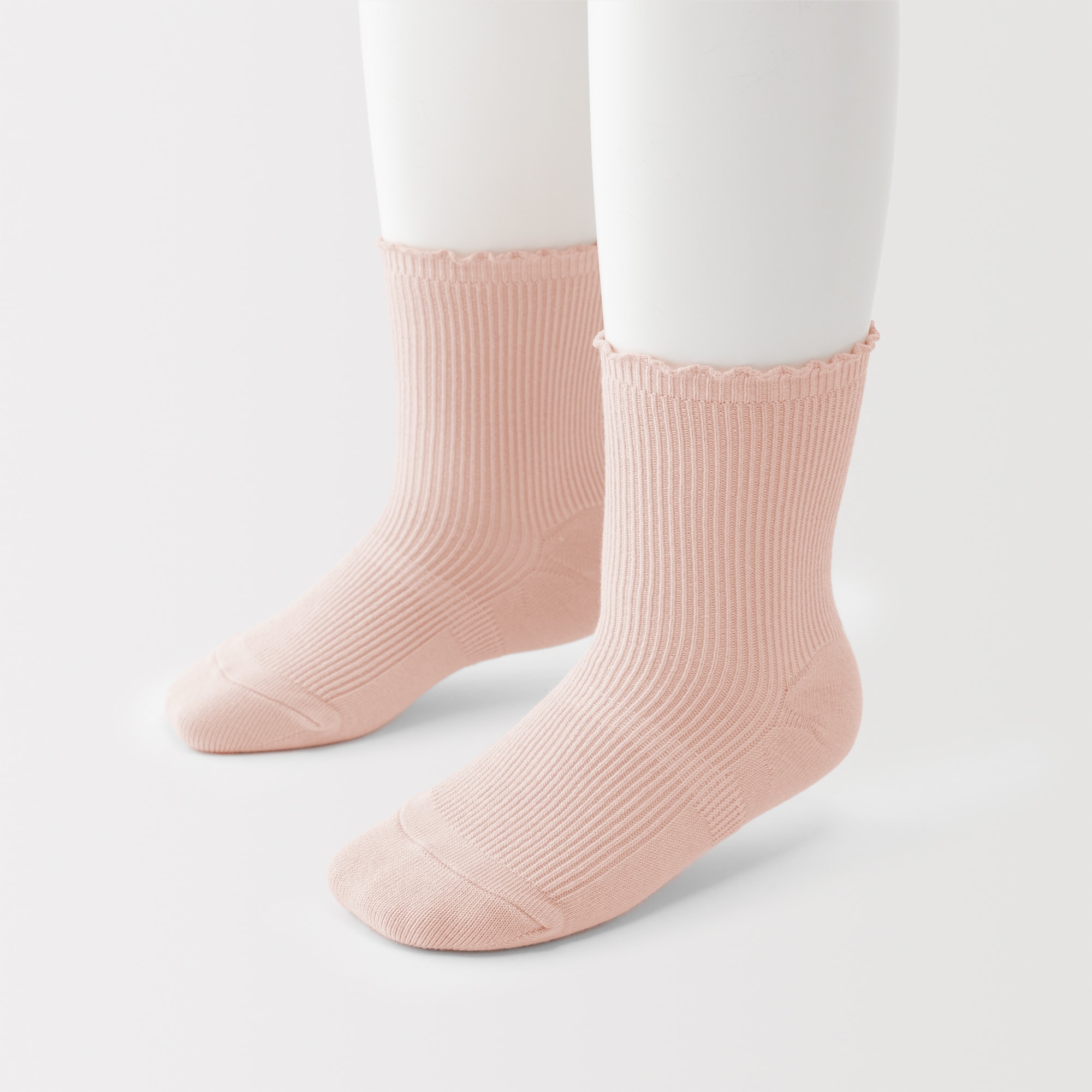 キッズ　足なり直角　メロウ靴下（３足組）