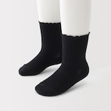 キッズ　足なり直角　メロウ靴下（３足組）
