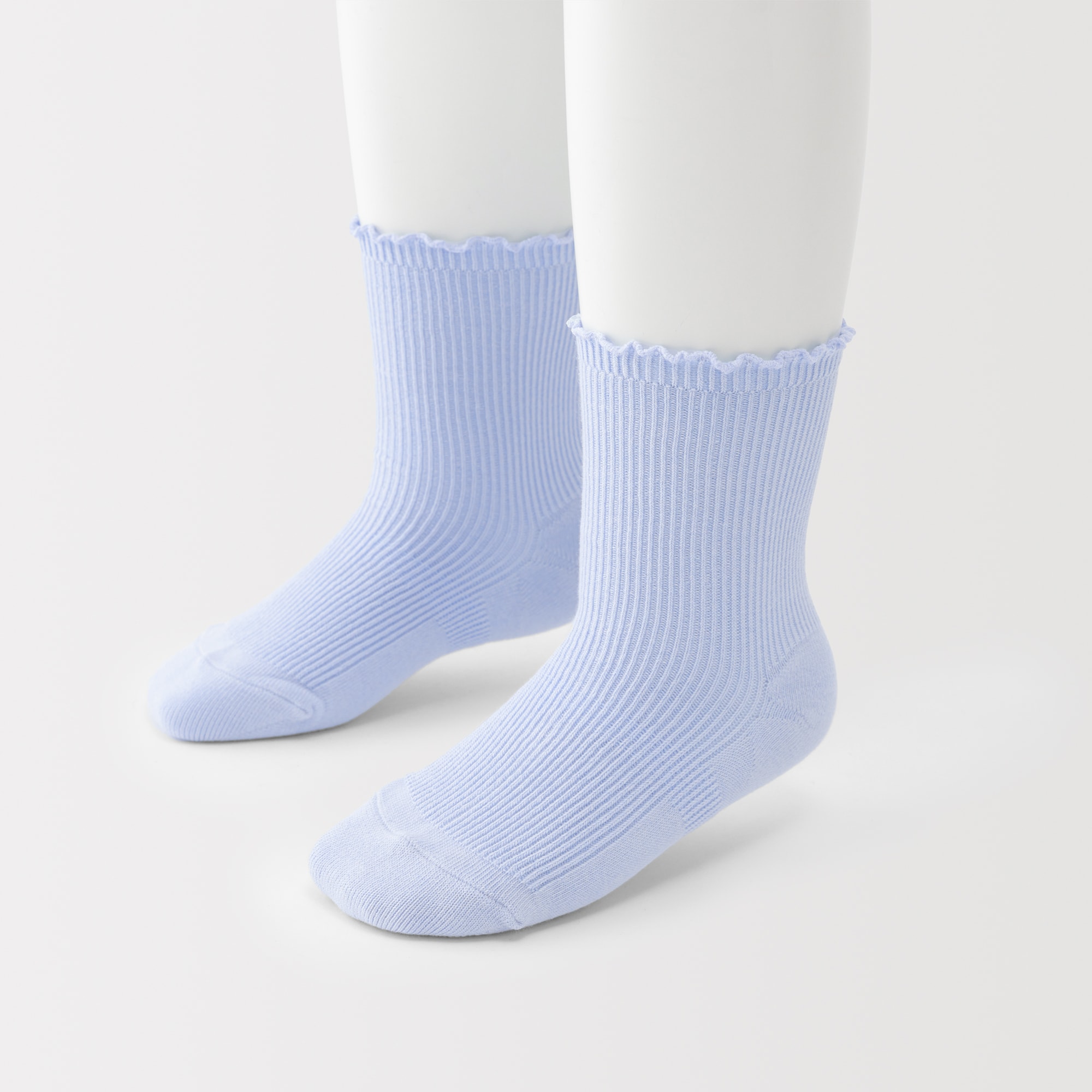キッズ　足なり直角　メロウ靴下（３足組）