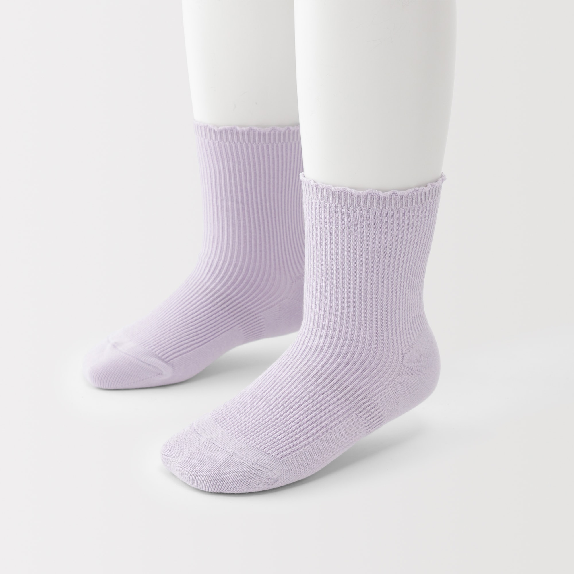 キッズ　足なり直角　メロウ靴下（３足組）