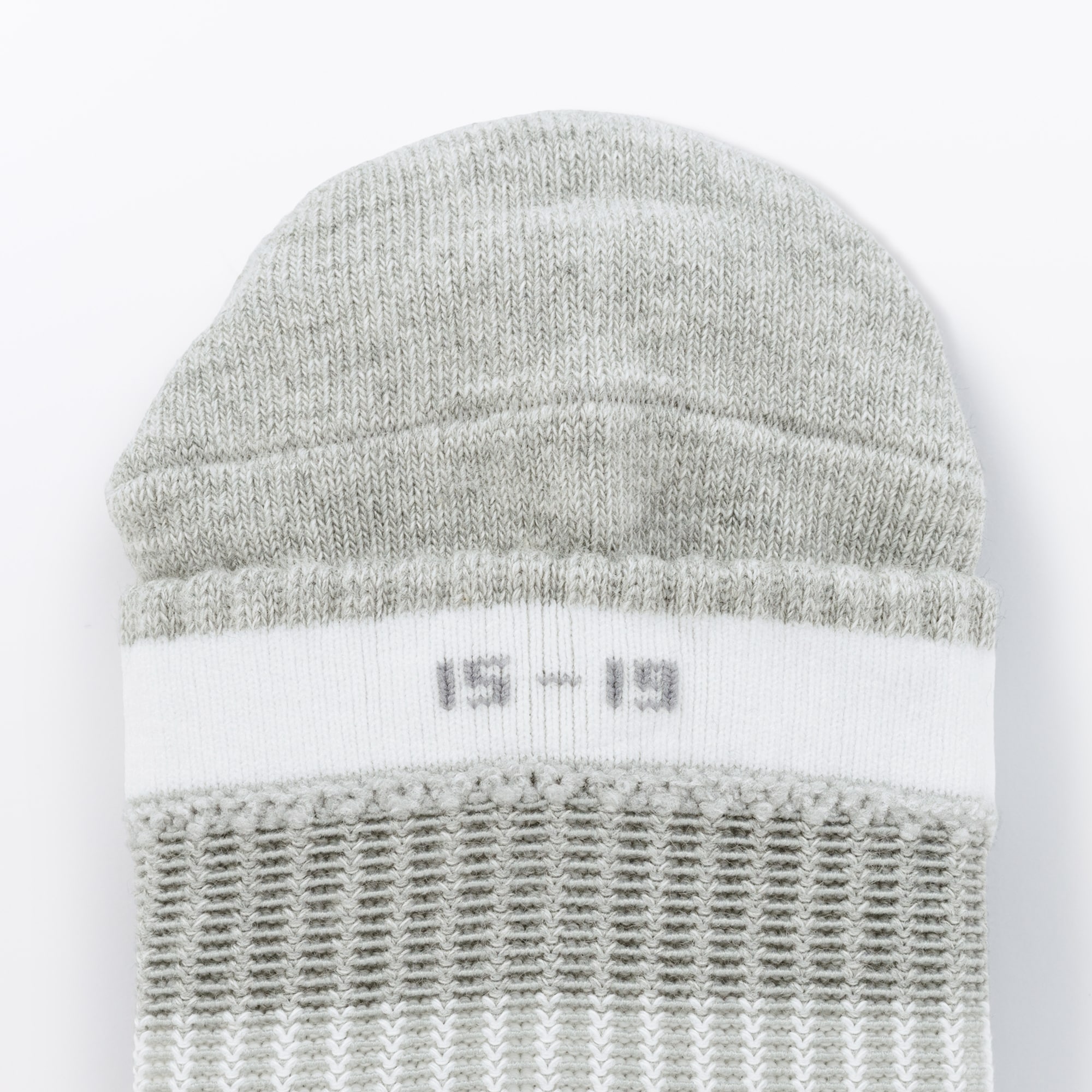 キッズ　足なり直角　リブ靴下（ライン・３足組）