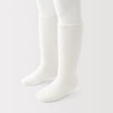 キッズ　足なり直角　ハイソックス（３足組）