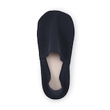 紳士　つま先に縫い目のない　深履きフットカバー（かかと滑り止め付き）