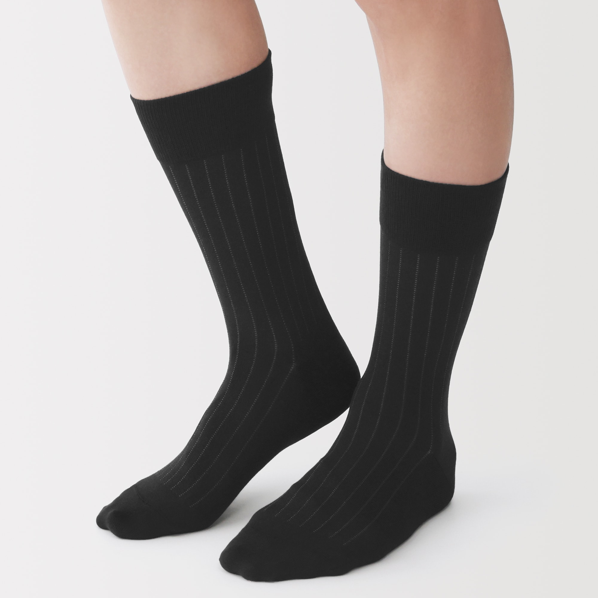 紳士　足なり直角　ビジネス靴下（ストライプ柄）