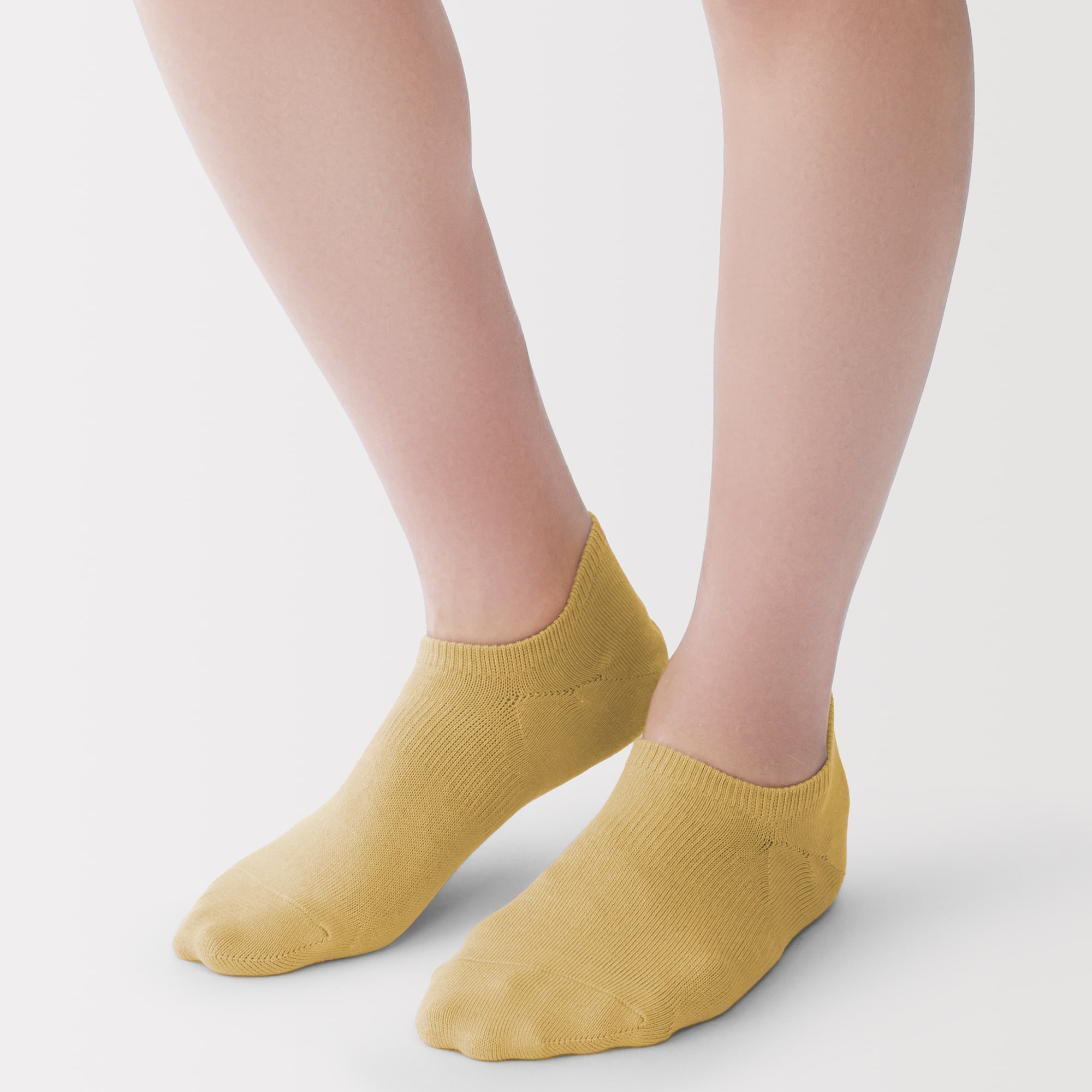 紳士　足なり直角　スニーカーイン（無地）