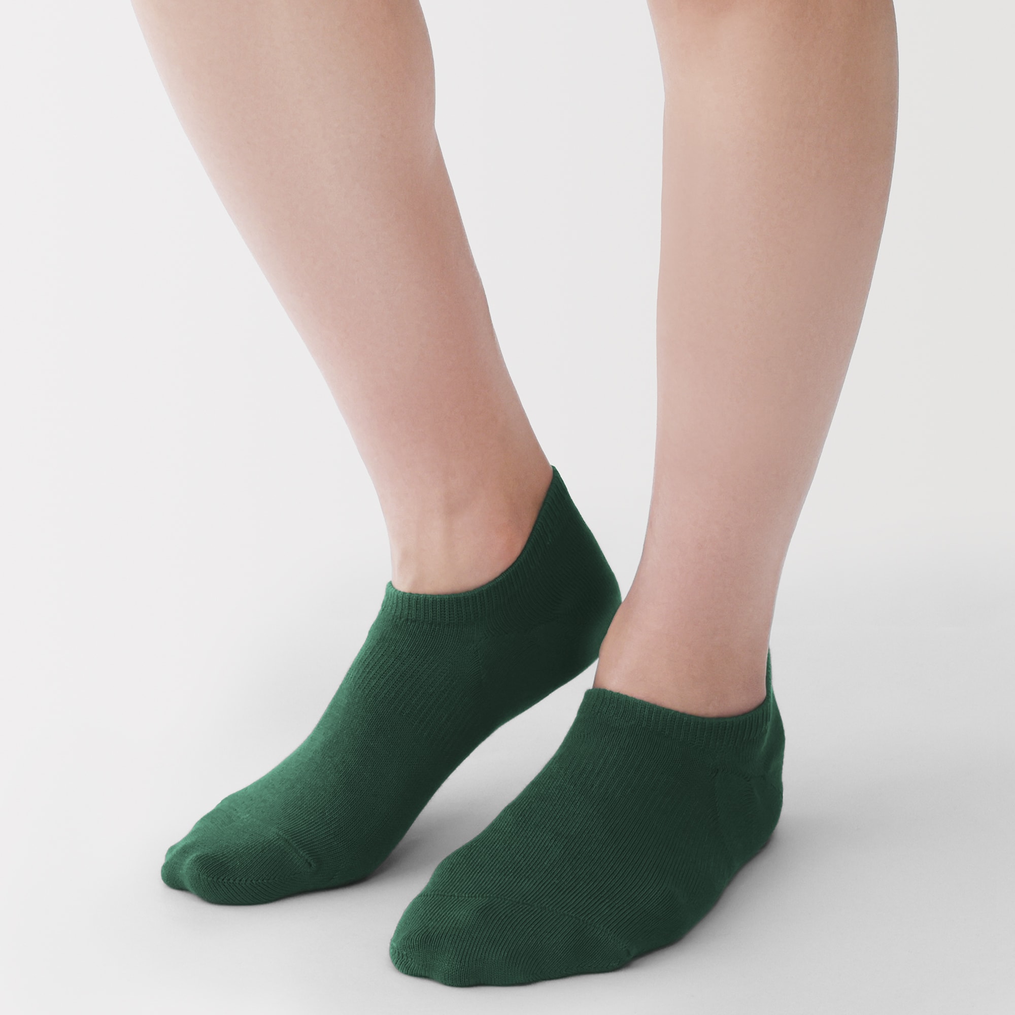 紳士　足なり直角　スニーカーイン（無地）