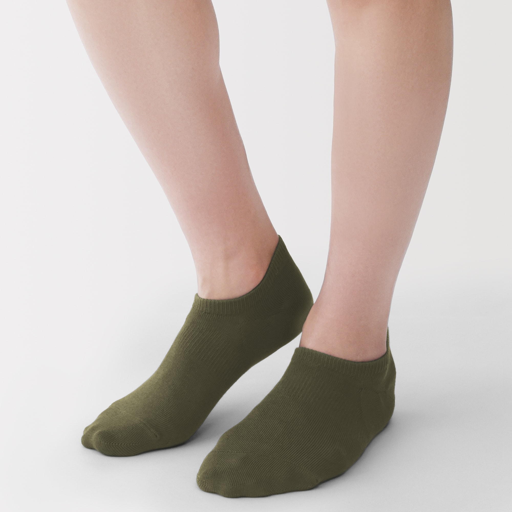 紳士　足なり直角　スニーカーイン（無地）