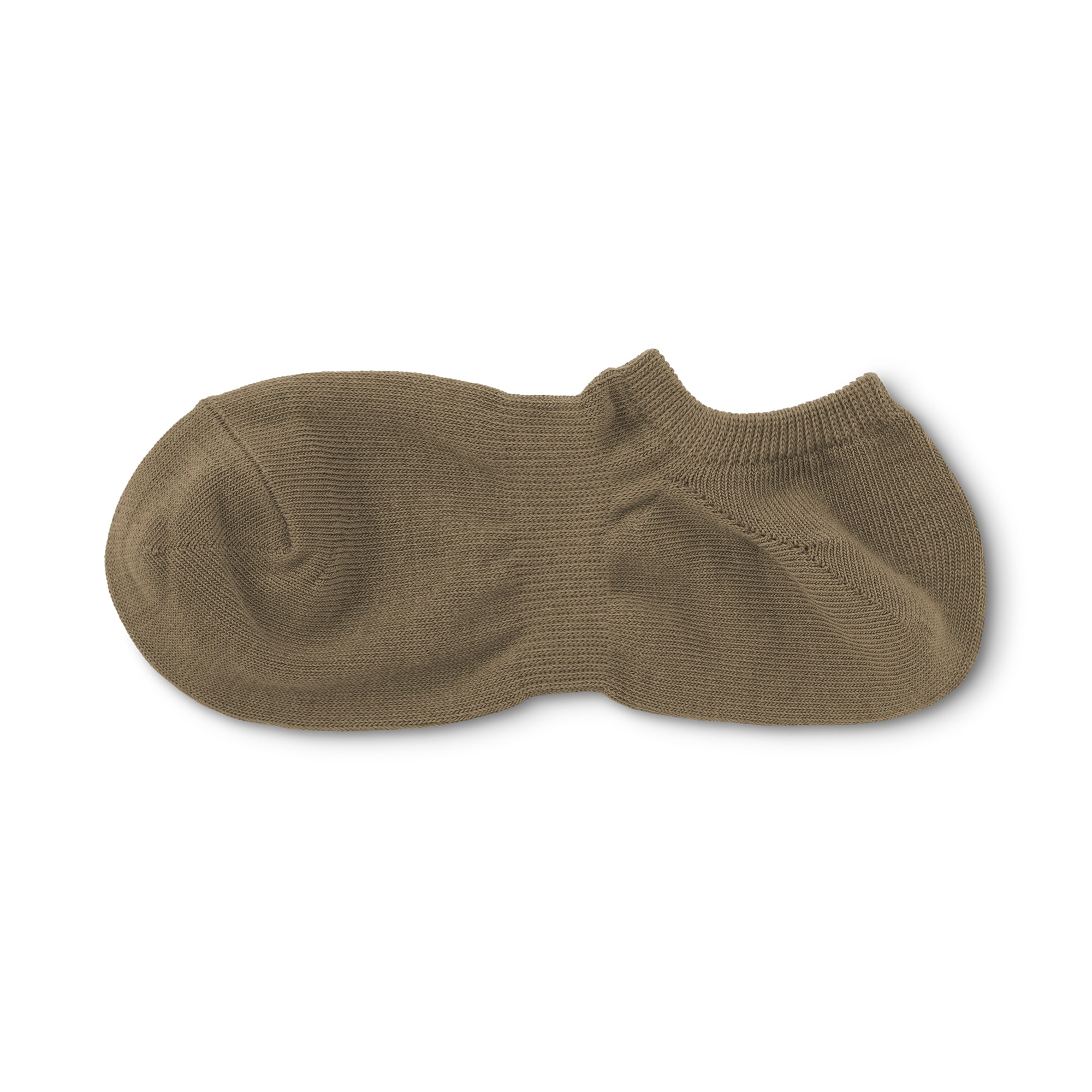 紳士　足なり直角　スニーカーイン（無地）